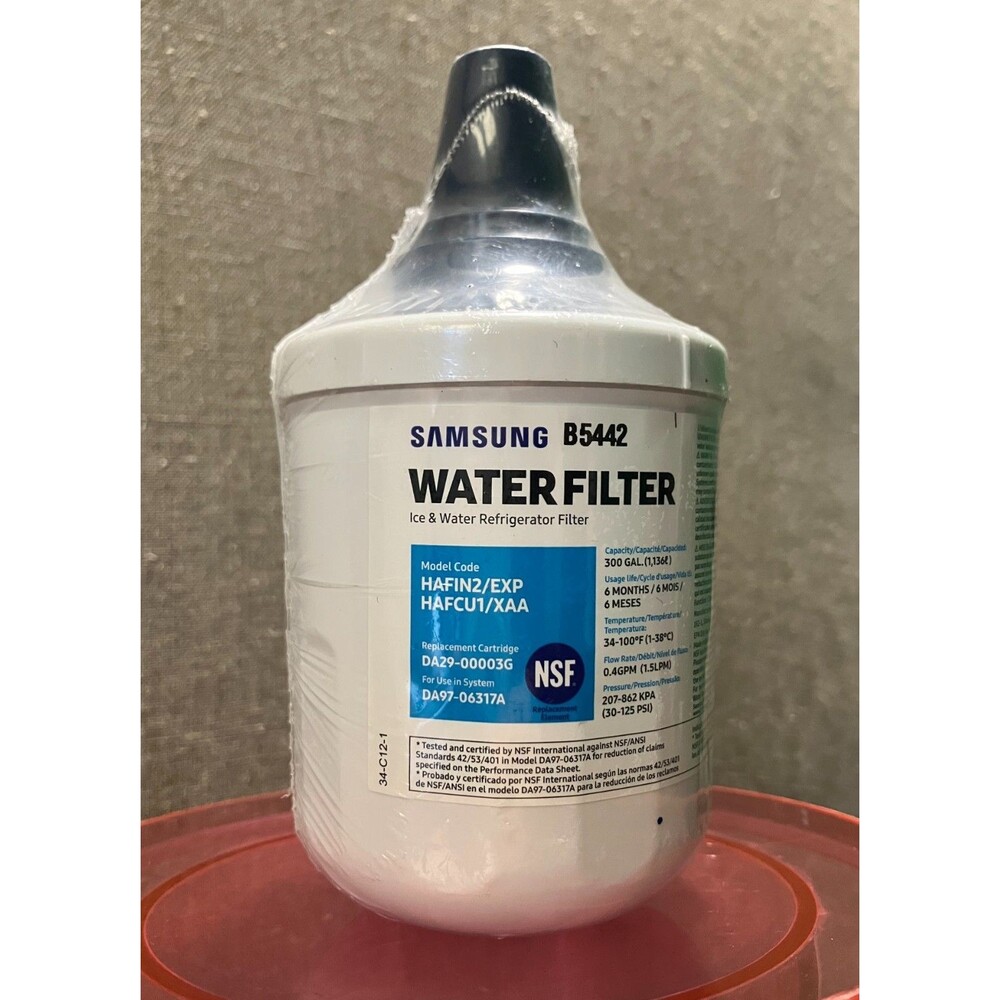 Samsung B5442 Refrigerator Water Filter, HAFIN2/EXP, DA29-00003G